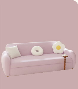 ソファベッド 幅136/156/176cm 2〜3人掛け コンパクト 収納付き クッション付き オーク材 高反発ウレタン ホワイト おしゃれ 北欧風 モダン 高級感 ボリューム感 癒し 可愛い 完成品 予備ベッド