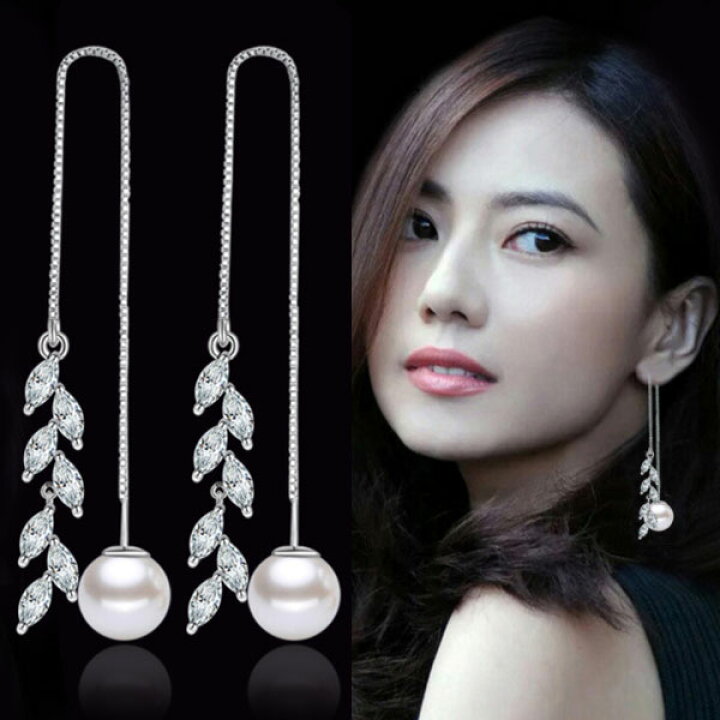 楽天市場】【1000円均一】ロングチェーンピアス☆アメリカンビアス 