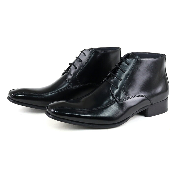 楽天市場】ブーツ メンズ 本革 ビジネスシューズ 革靴 チャッカ 