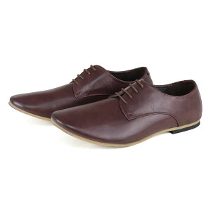 革靴 メンズ レースアップ かかとが踏める バブーシュ カジュアルシューズ レザー 黒 合成皮革 紐靴 外羽根 3E 痛くない サンダル スリッパ おしゃれ 楽 25-27cm No.5223 Dedes デデス