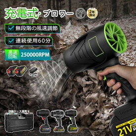 【楽天1位】ブロワー 洗車 充電式ブロワー 強力 ジェットドライブロワー 電動 エアダスター コードレス ブロアー 小型 軽量 電気エアダスター 日本製ターボジェットファン 250000rpm 高速回転 電動除雪機 家庭用 バッテリ一互換 除塵 小型ミニ 暴風 ハンディー 大掃除 2025