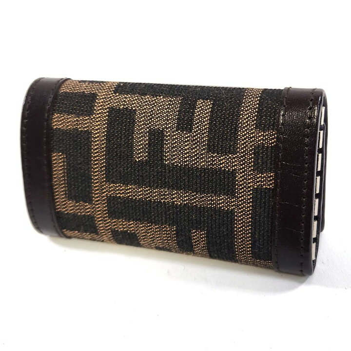 楽天市場】フェンディ FENDI ズッカ 6連キーケース ズッカ 鍵 カギ  