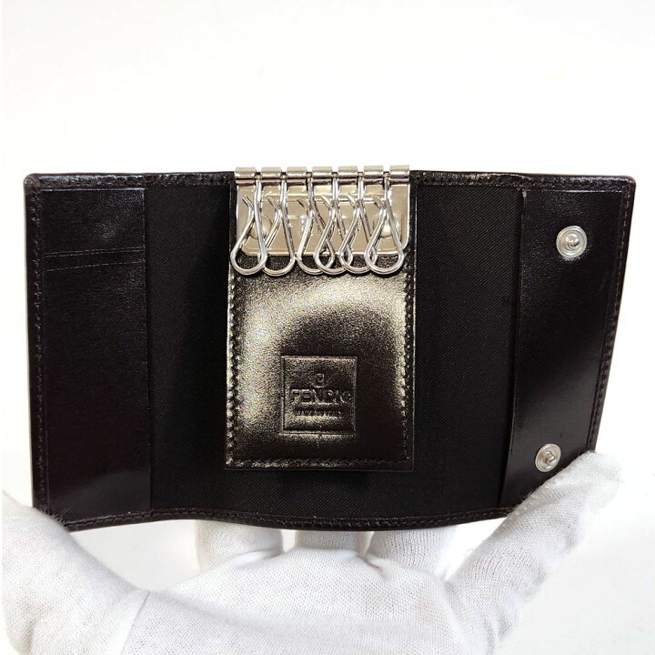 楽天市場】フェンディ FENDI ズッカ 6連キーケース ズッカ 鍵 カギ  