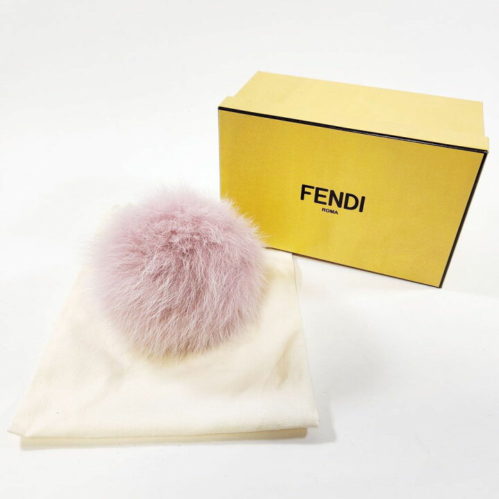 楽天市場】フェンディ FENDI バッグチャーム ポンポンチャーム 