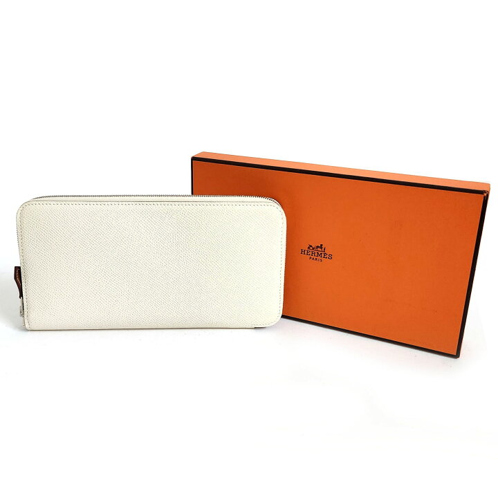 楽天市場】エルメス HERMES アザップロング シルクイン ナタ エプソン 