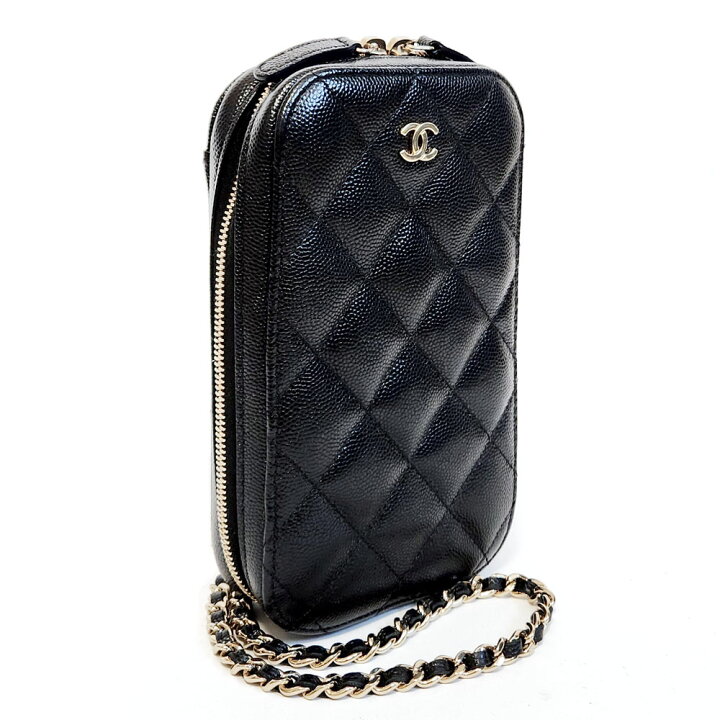楽天市場】シャネル CHANEL マトラッセ フォンホルダー A70655  