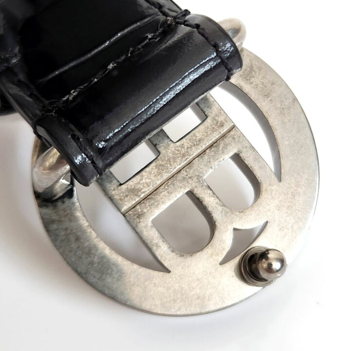 楽天市場】バレンシアガ BALENCIAGA ベルト 620328 ブラック シルバー  