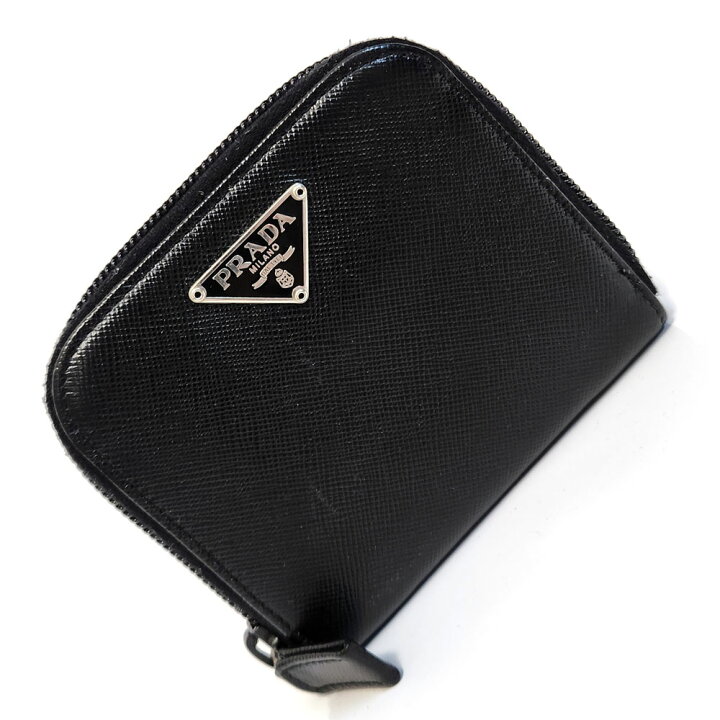 楽天市場】プラダ PRADA コインケース 1M0268 ブラック サフィアーノ 