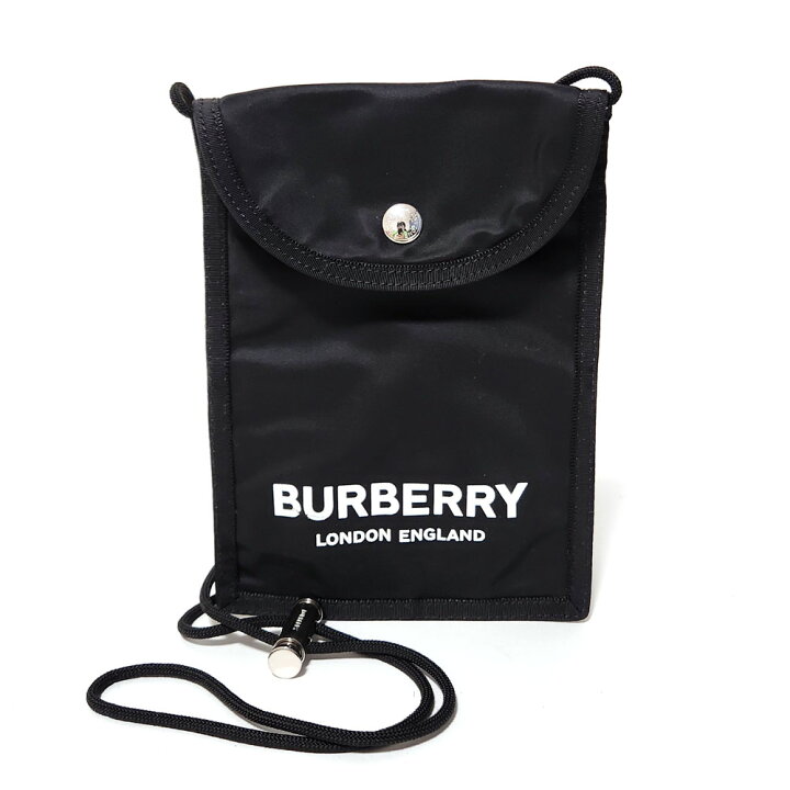 楽天市場】バーバリー BURBERRY ロゴプリント ポシェット フォンケース 