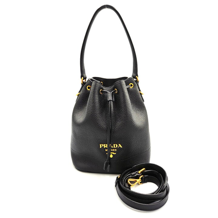 楽天市場】プラダ PRADA バケットバッグ 2WAYショルダーバッグ 1BE018 