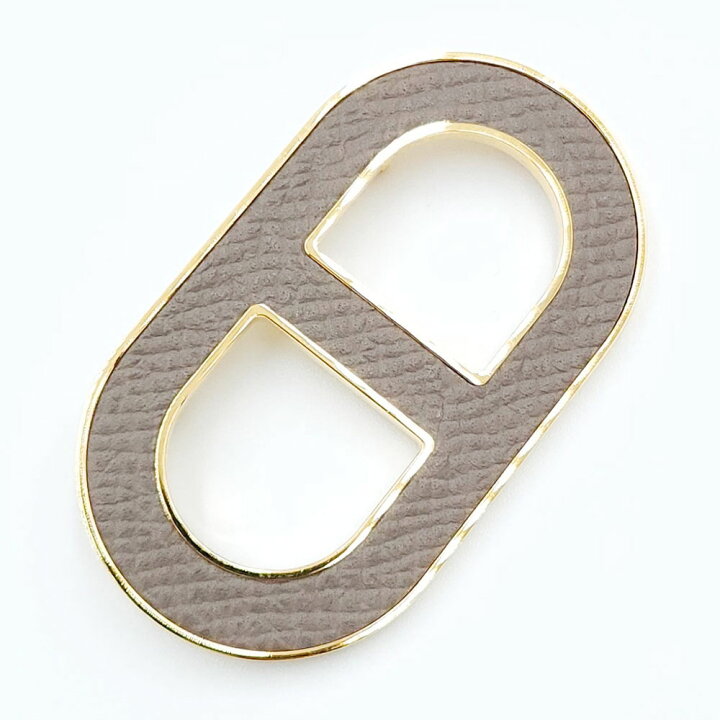 楽天市場】エルメス HERMES シェーヌダンクル ブローチ エタン  