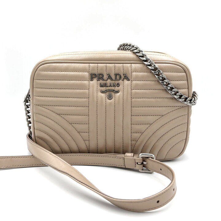 楽天市場】プラダ PRADA ダイアグラム チェーンショルダーバッグ 