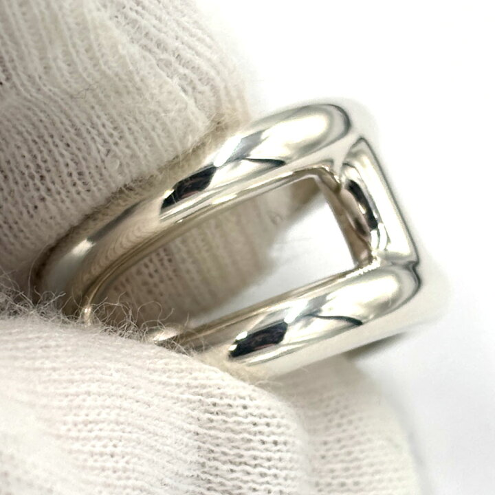 楽天市場】エルメス HERMES オスモズ PM リング SV925 シルバー Ag925  