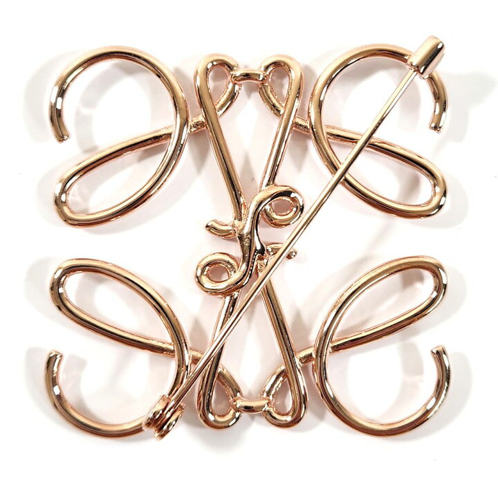 楽天市場】ロエベ LOEWE アナグラム ブローチ ピンバッジ 111.27.027  