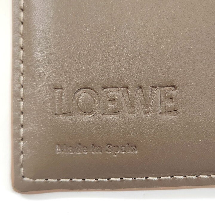 楽天市場】ロエベLOEWE アナグラム 二つ折り財布 財布 コンパクト 