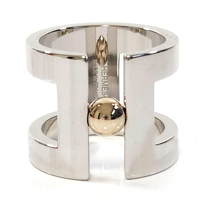 楽天市場】エルメス HERMES Hペルル スカーフリング レディース  