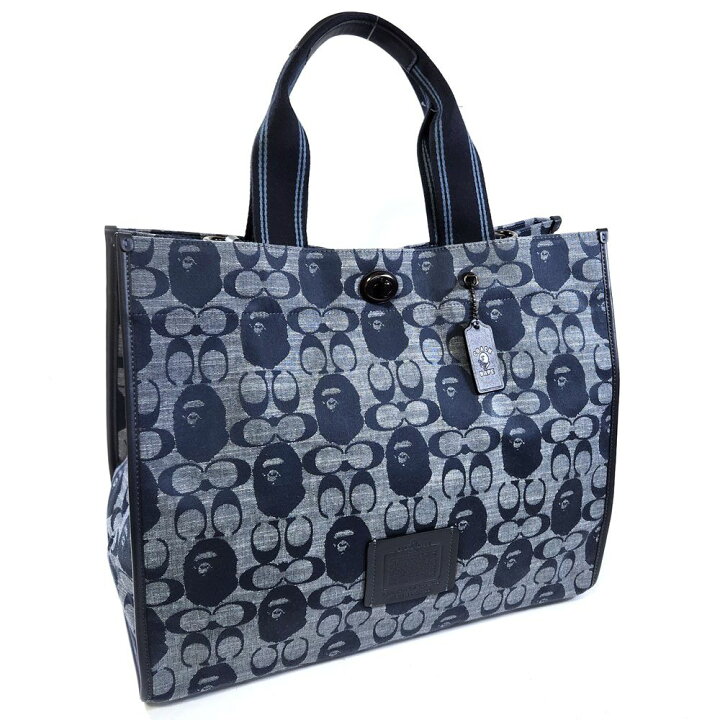 楽天市場】コーチ COACH BAPEコラボ キャンバス トートバッグ  