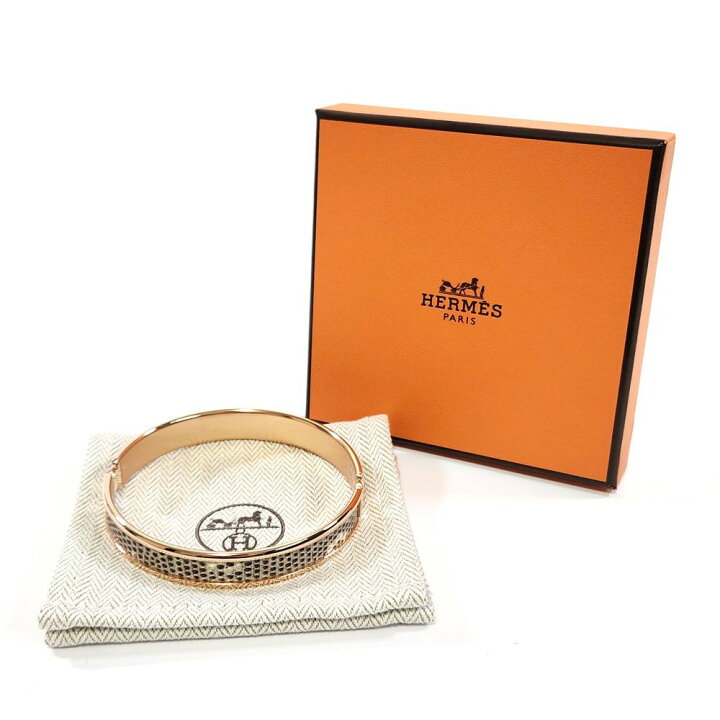 楽天市場】エルメス HERMES バングル オランプ リザード ピンク 