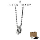 ライオンハート ネックレス メンズ ゴーティー ダブルリング ネックレス SV925 LH-1NE244 LION HEART クリスマス 誕生日 プレゼント ギフト 彼氏 【ネコポス】 ブランド 人気 ランキング
