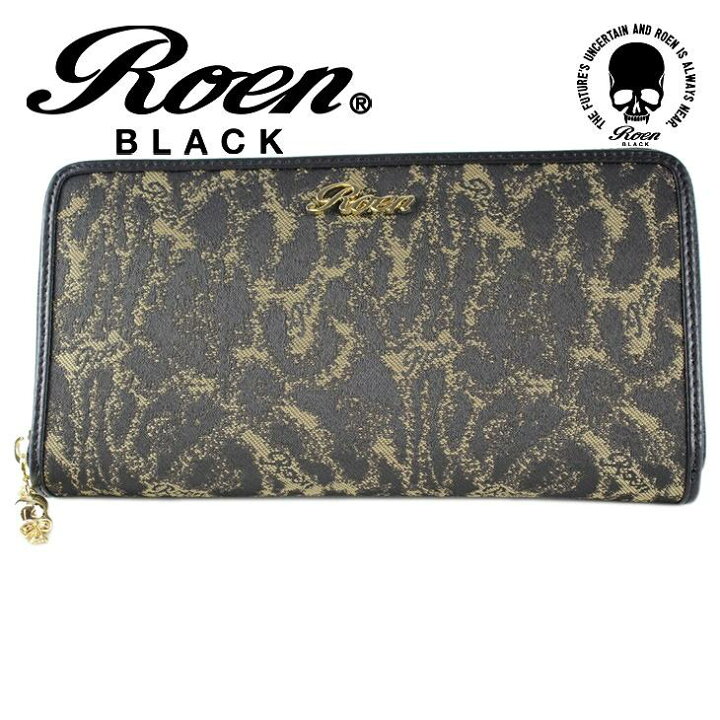 楽天市場】Roen ロエン 財布 ウォレット 長財布 ラウンドジップ 