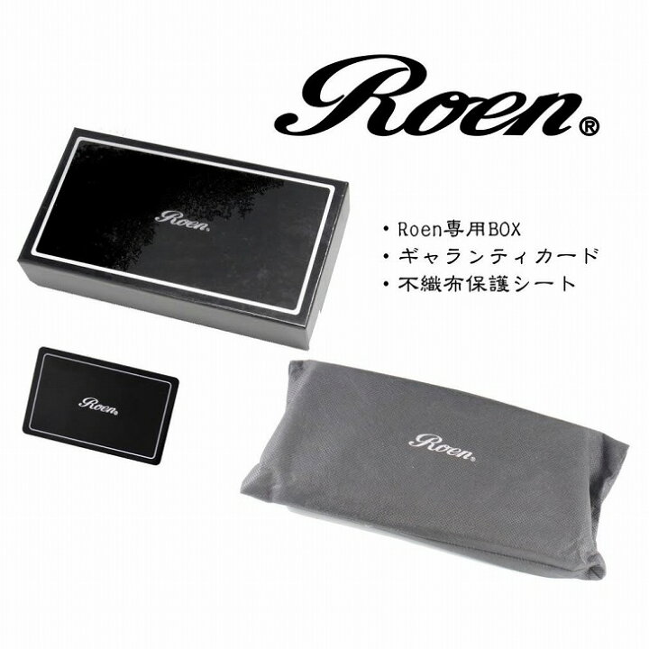 楽天市場】Roen ロエン 財布 ウォレット 長財布 ラウンドジップ 