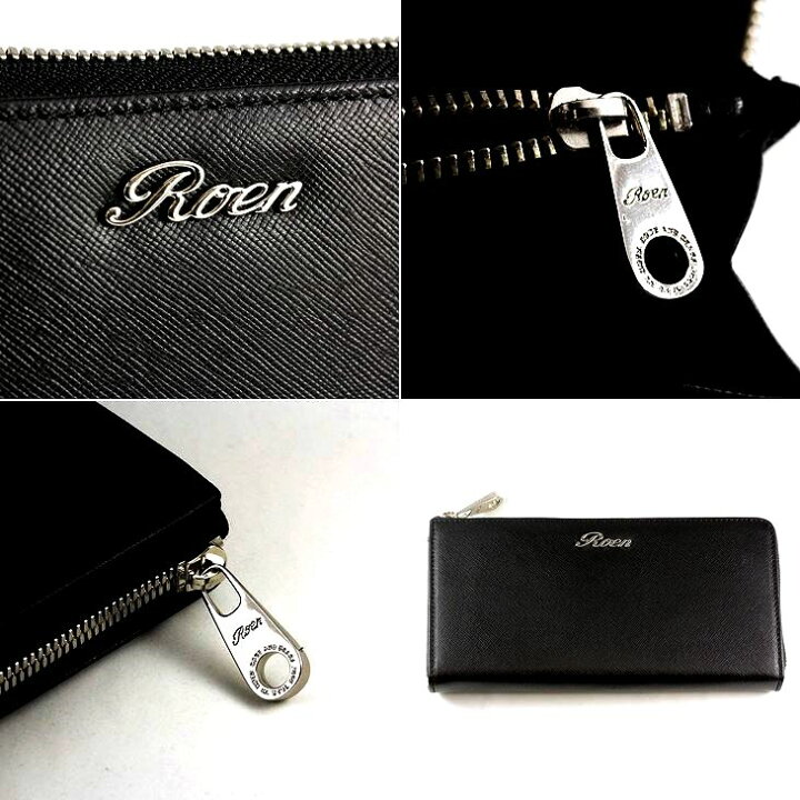 楽天市場】Roen ロエン 財布 ウォレット 長財布 ラウンドジップ 