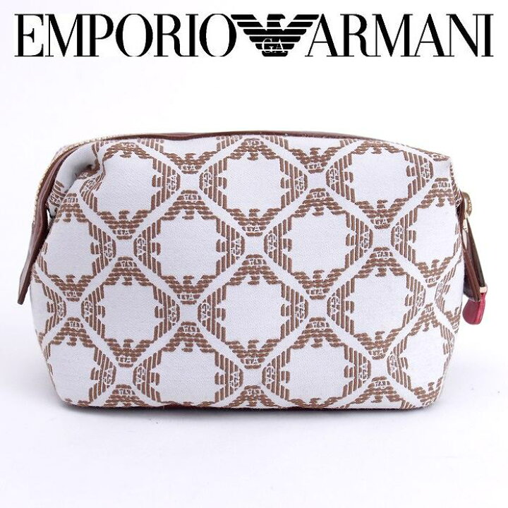 楽天市場】エンポリオ アルマーニ EMPORIO ARMANI ポーチ 化粧ポーチ 
