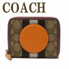 コーチ COACH 財布 レディース 二つ折り財布 ストライプ 2637IMQZV ブランド 人気