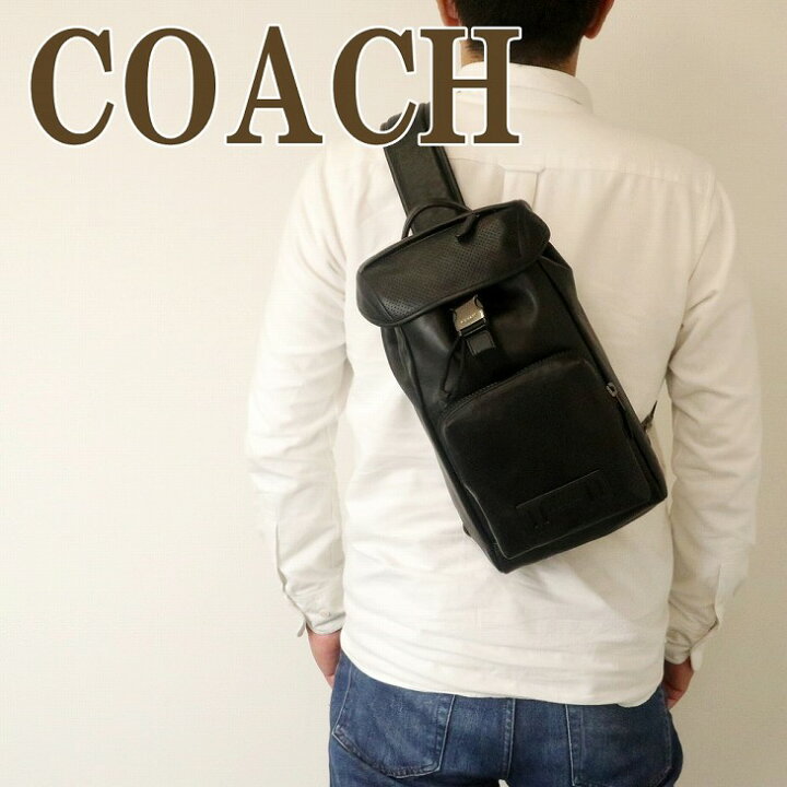 楽天市場】コーチ COACH バッグ メンズ ショルダーバッグ 斜め掛け 