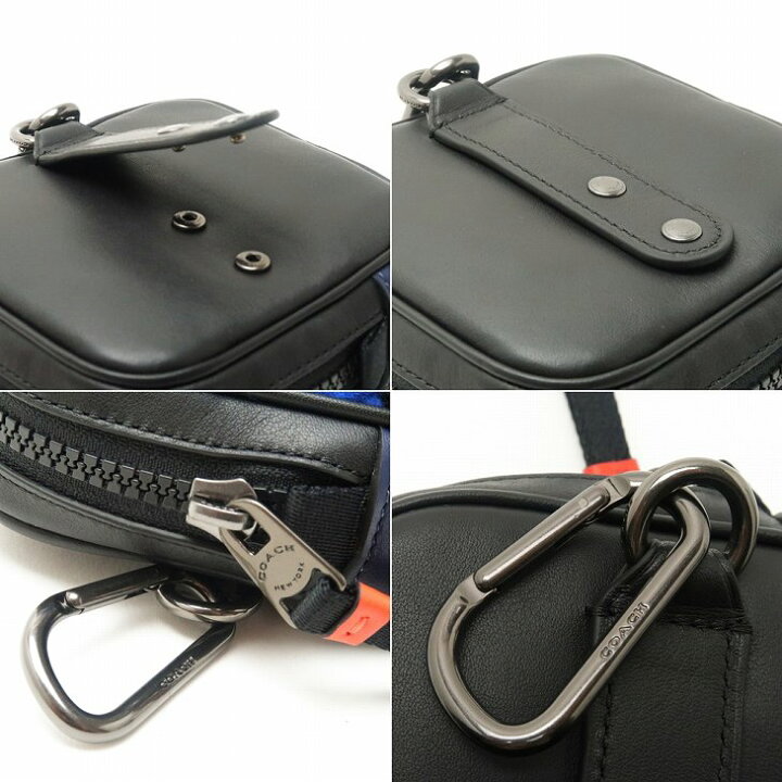 楽天市場】コーチ COACH ポーチ メンズ 小物入れ カラビナ ベルト 