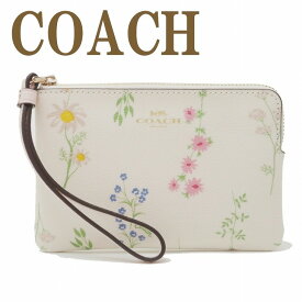 コーチ COACH ポーチ ハンドポーチ リストレット クラッチ 財布 ハンドバッグ レディース 花 ピンク 7249IMCAH 【ネコポス】 ブランド 人気