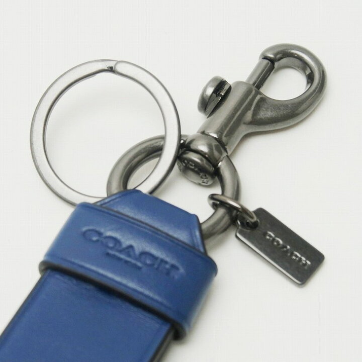 楽天市場 コーチ Coach キーリング メンズ キーホルダー ストラップ バッグチャーム qbrmj ネコポス ブランド 人気 贅沢屋