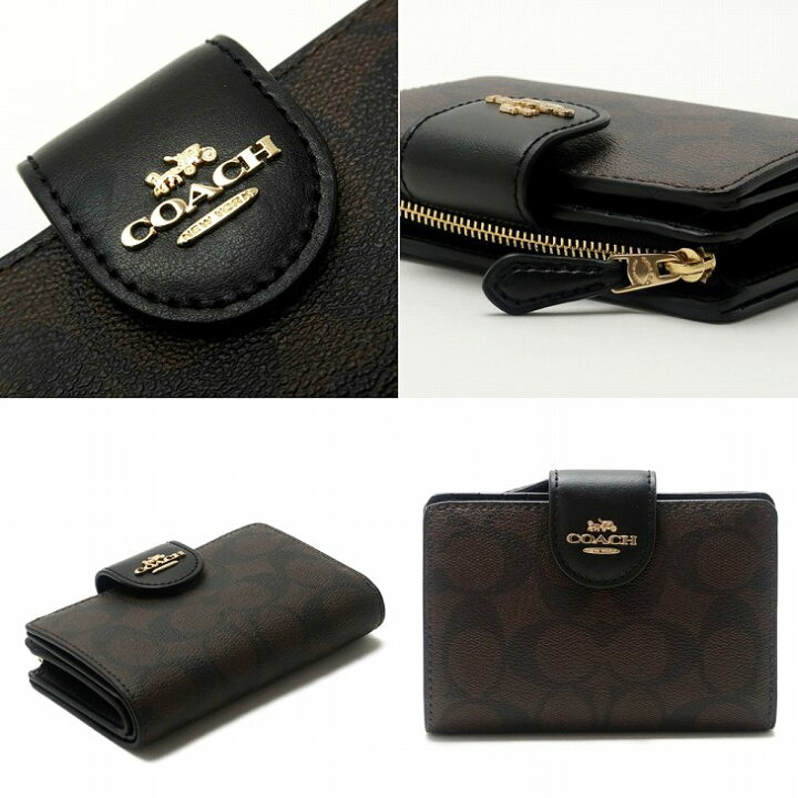 楽天市場】コーチ COACH 財布 二つ折り財布 長財布 レディース 