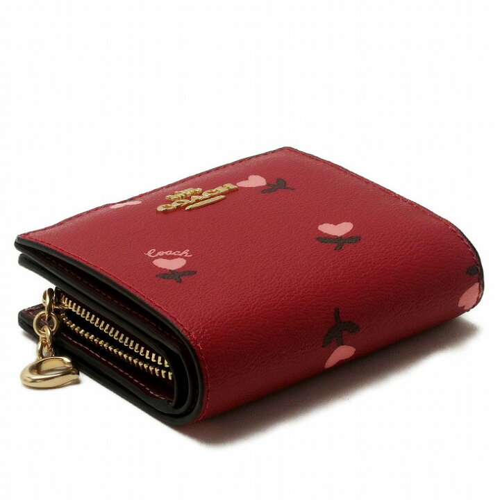 楽天市場】コーチ COACH 財布 レディース 二つ折り財布 花 ハート  