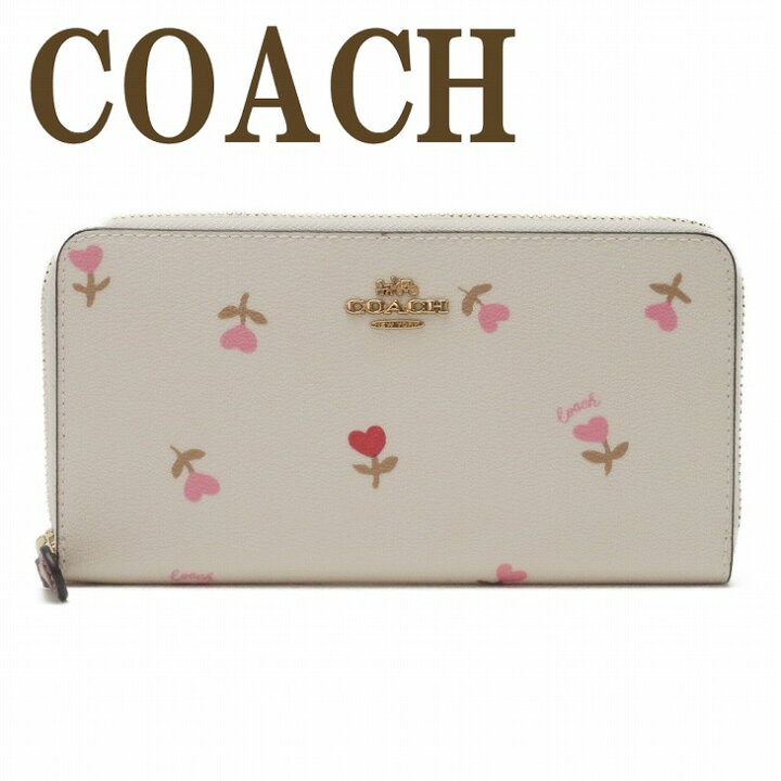 楽天市場】コーチ COACH 財布 長財布 レディース お花 花 フローラル  