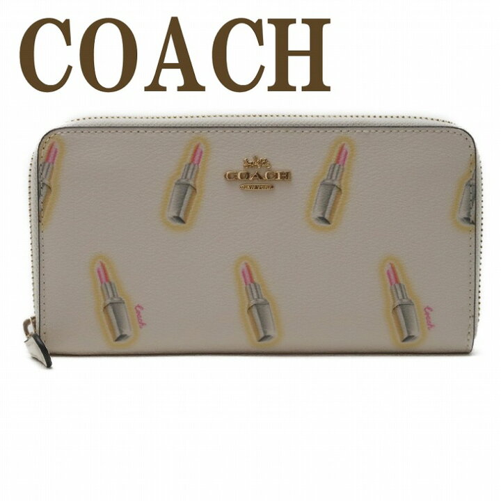 楽天市場】コーチ COACH 財布 長財布 レディース リップスティック 