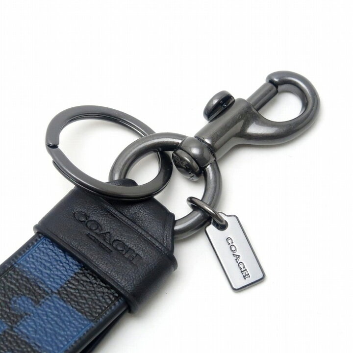 楽天市場 コーチ Coach キーリング メンズ キーホルダー ストラップ バッグチャーム C3409qbp2s ネコポス ブランド 人気 贅沢屋