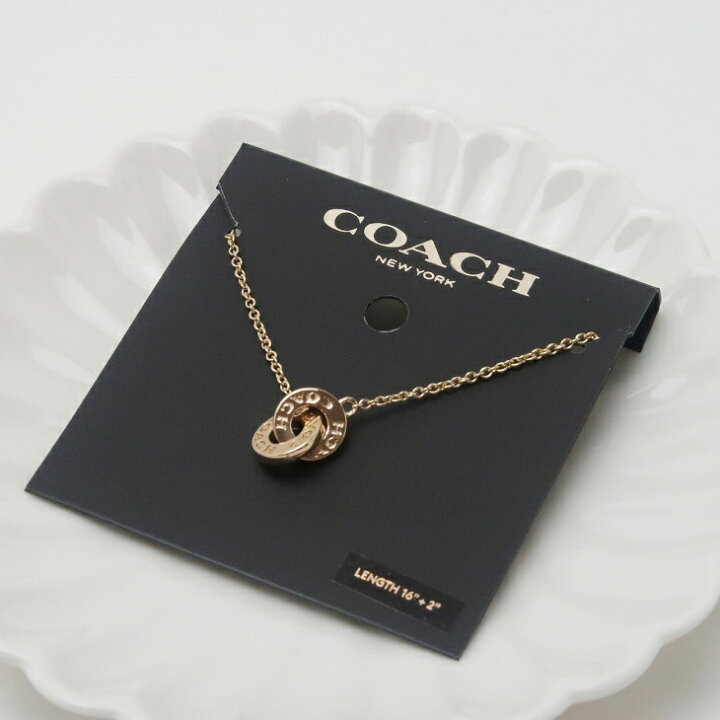 楽天市場】コーチ COACH ネックレス レディース サークル インター 