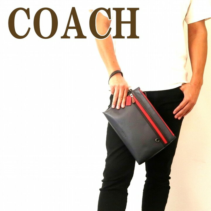 楽天市場】コーチ COACH バッグ メンズ セカンドバッグ クラッチバッグ 