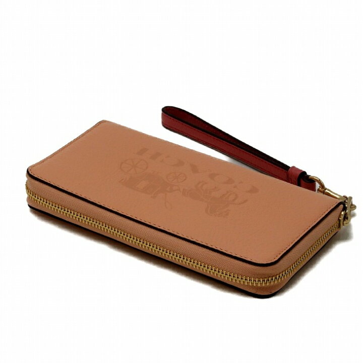 楽天市場】コーチ COACH 財布 レディース 長財布 ストラップ ラウンド 