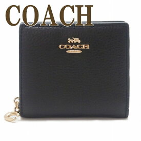 コーチ COACH 財布 レディース 二つ折り財布 ブラック 黒 C2862IMBLK ブランド 人気