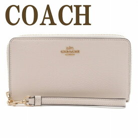 コーチ COACH 財布 レディース 長財布 ストラップ ラウンドファスナー ロゴ C4451IMCHK ブランド 人気