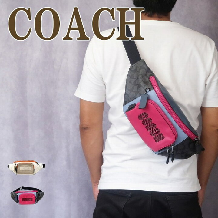 楽天市場】コーチ COACH バッグ メンズ ショルダーバッグ 斜めがけ 