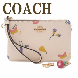 コーチ COACH ポーチ 財布 ハンドポーチ リストレット スマホケース 限定 ギフトセット 3点セット 花 蝶 C8331IMCAH ブランド 人気