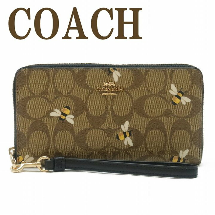 楽天市場】コーチ COACH 財布 レディース 長財布 ストラップ ラウンド  