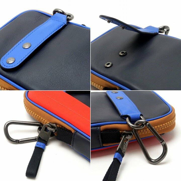 楽天市場】コーチ COACH ポーチ メンズ 小物入れ カラビナ ベルト 