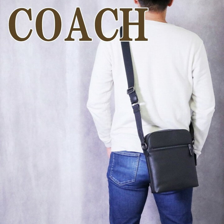 楽天市場】コーチ COACH バッグ メンズ ショルダーバッグ 斜め掛け 