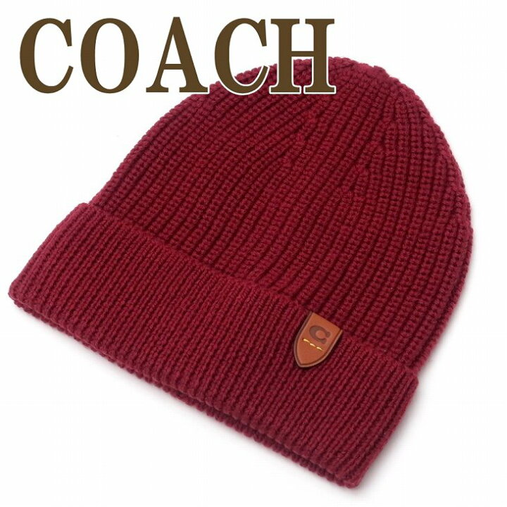 楽天市場】コーチ COACH メンズ 帽子 ニットキャップ ニット帽子