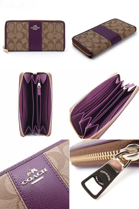 楽天市場】コーチ 財布 COACH レディース 長財布 シグネチャー 