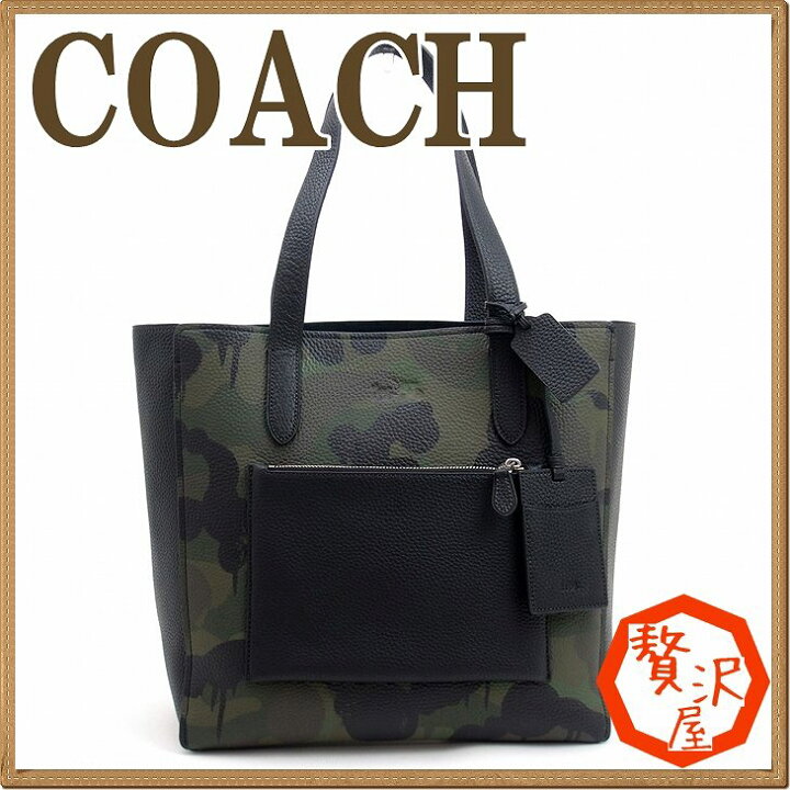 楽天市場】コーチ バッグ メンズ COACH トートバッグ 迷彩柄 